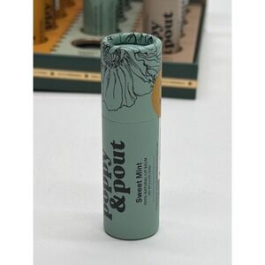 Poppy & Pout 100% Natural Lip Balm Eco-Friendly 0.3oz Pick Your Scent